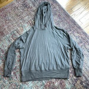 Lululemon Athletica Charcoal Hooded Sweatshirt